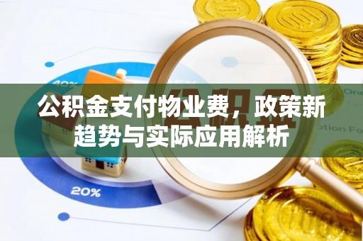 新埤公积金支付物业费，政策新趋势与实际应用解析