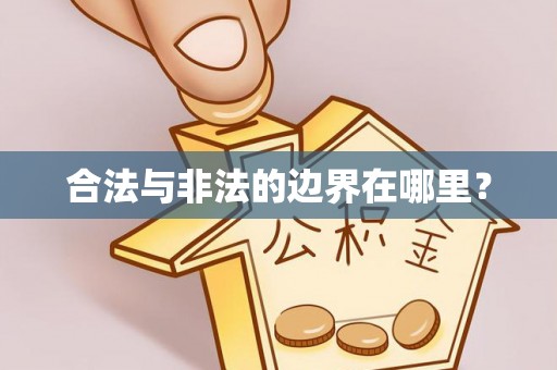 新埤合法与非法的边界在哪里？