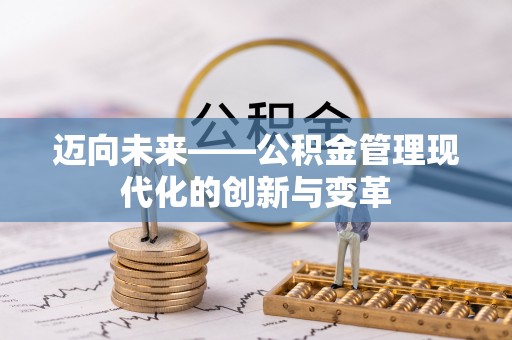 新埤迈向未来——公积金管理现代化的创新与变革