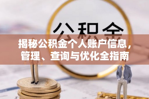 新埤揭秘公积金个人账户信息，管理、查询与优化全指南