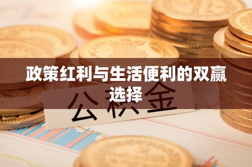 新埤政策红利与生活便利的双赢选择