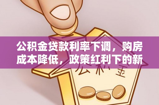 新埤公积金贷款利率下调，购房成本降低，政策红利下的新机遇