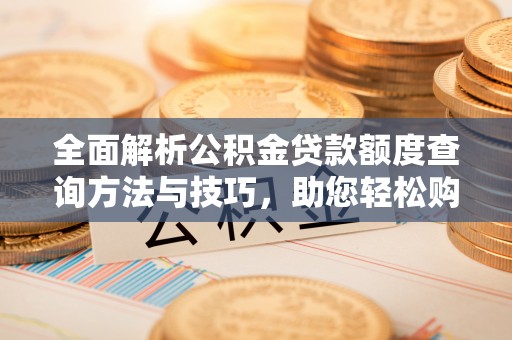新埤全面解析公积金贷款额度查询方法与技巧，助您轻松购房