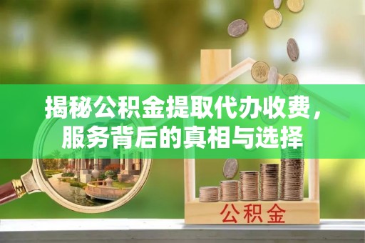 新埤揭秘公积金提取代办收费，服务背后的真相与选择