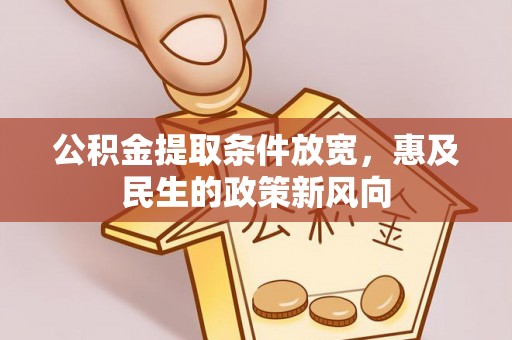 新埤公积金提取条件放宽，惠及民生的政策新风向
