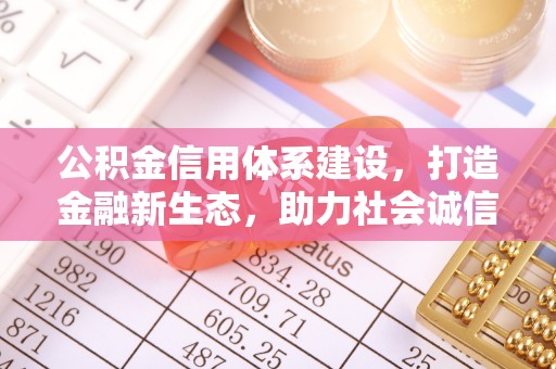 新埤公积金信用体系建设，打造金融新生态，助力社会诚信发展
