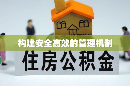 新埤构建安全高效的管理机制