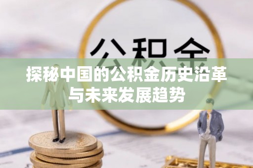 新埤探秘中国的公积金历史沿革与未来发展趋势
