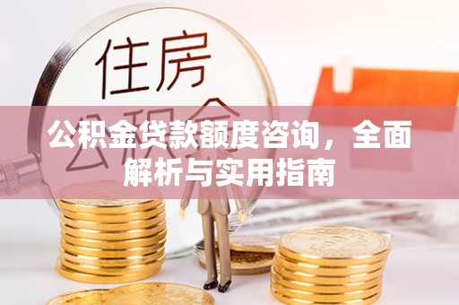 新埤公积金贷款额度咨询，全面解析与实用指南