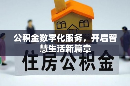 新埤公积金数字化服务，开启智慧生活新篇章