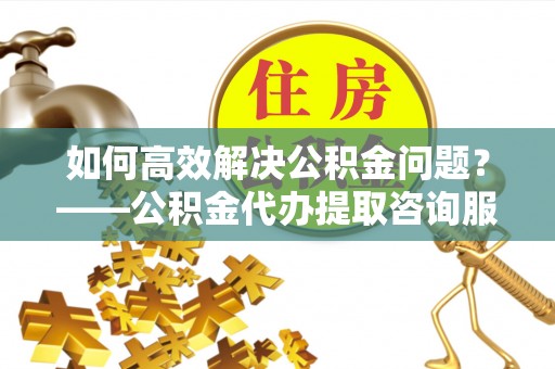 新埤如何高效解决公积金问题？——公积金代办提取咨询服务指南