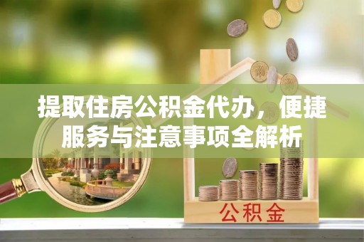 新埤提取住房公积金代办，便捷服务与注意事项全解析