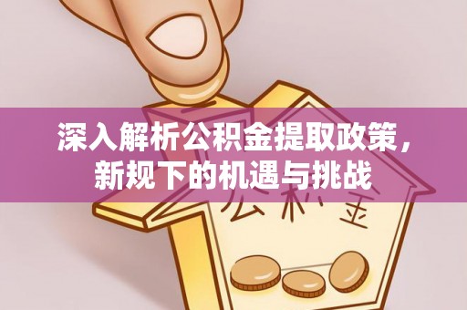 新埤深入解析公积金提取政策，新规下的机遇与挑战
