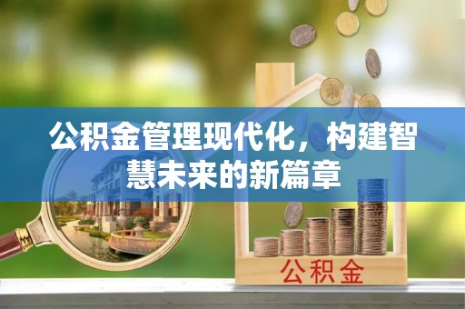 新埤公积金管理现代化，构建智慧未来的新篇章