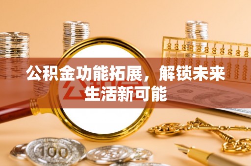 新埤公积金功能拓展，解锁未来生活新可能
