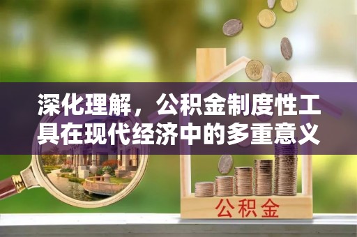 新埤深化理解，公积金制度性工具在现代经济中的多重意义