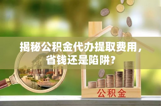 新埤揭秘公积金代办提取费用，省钱还是陷阱？