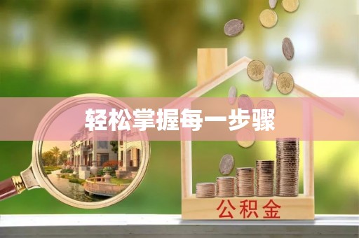 新埤轻松掌握每一步骤