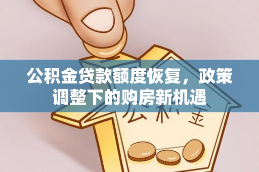 新埤公积金贷款额度恢复，政策调整下的购房新机遇