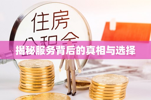 新埤揭秘服务背后的真相与选择