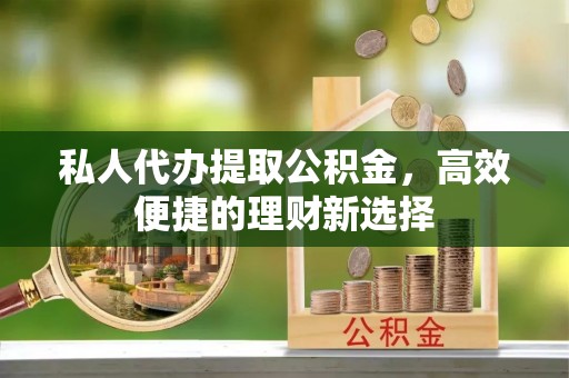 新埤私人代办提取公积金，高效便捷的理财新选择