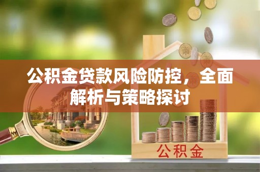 新埤公积金贷款风险防控，全面解析与策略探讨