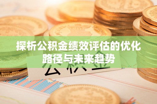 新埤探析公积金绩效评估的优化路径与未来趋势
