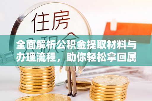 新埤全面解析公积金提取材料与办理流程，助你轻松拿回属于自己的钱