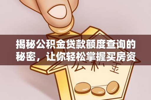 新埤揭秘公积金贷款额度查询的秘密，让你轻松掌握买房资金规划