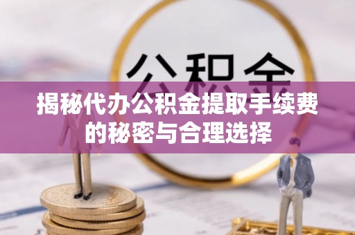 新埤揭秘代办公积金提取手续费的秘密与合理选择