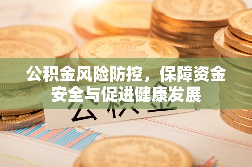 新埤公积金风险防控，保障资金安全与促进健康发展