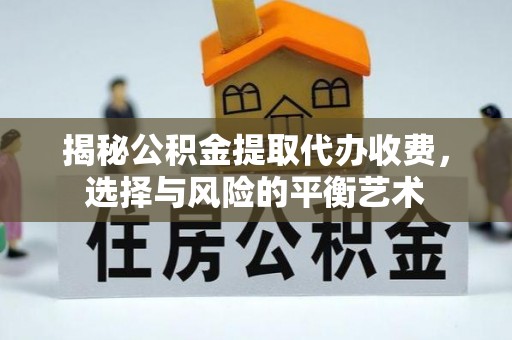 新埤揭秘公积金提取代办收费，选择与风险的平衡艺术
