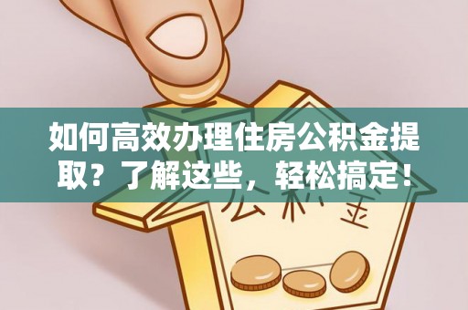 新埤如何高效办理住房公积金提取？了解这些，轻松搞定！