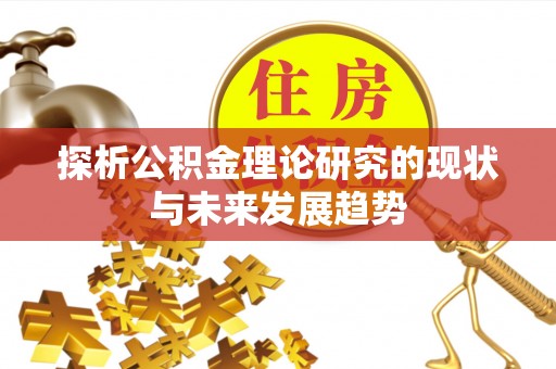 新埤探析公积金理论研究的现状与未来发展趋势