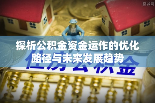 新埤探析公积金资金运作的优化路径与未来发展趋势