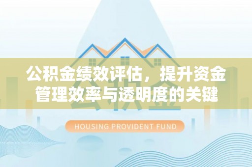 新埤公积金绩效评估，提升资金管理效率与透明度的关键