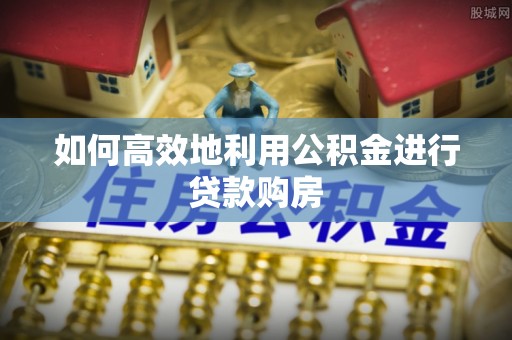新埤如何高效地利用公积金进行贷款购房